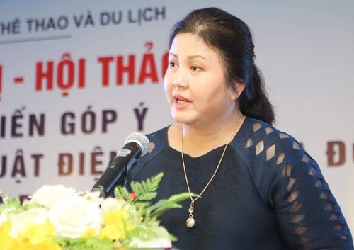 Bà Nguyễn Thị Thu Hà bị thôi chức Quyền Cục trưởng Cục Điện ảnh. Ảnh: ST.