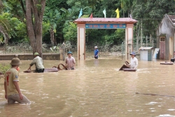 quang binh nhieu dia phuong bi chia cat hoan toan do mua lu