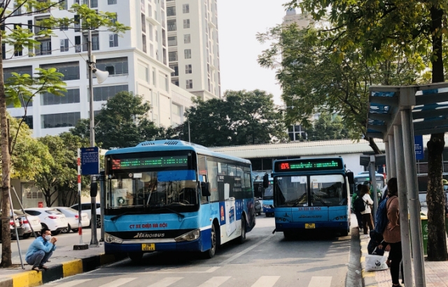 118/121 tuyến buýt trợ giá của Hà Nội sẽ hoạt động với 100% công suất từ ngày 8/2