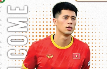 Chia tay Hà Nội FC, Đình Trọng gia nhập Bình Định