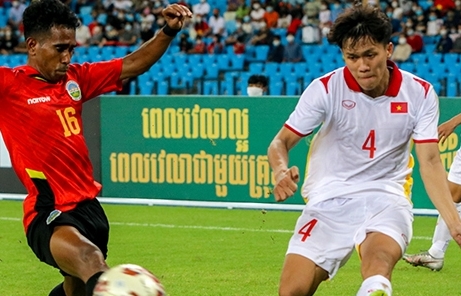 Tiền đạo U23 Việt Nam: "Nhìn đồng đội bị COVID-19 thấy thương"