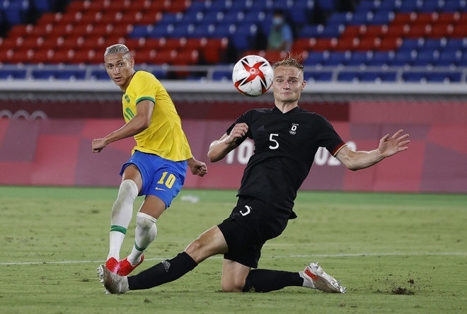 Olympic Tokyo: Richarlison tỏa sáng, Brazil nhấn chìm Đức - 1