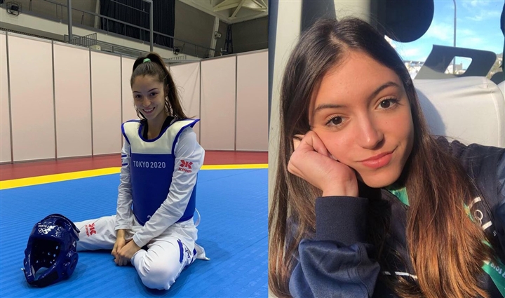 Olympic Tokyo 2020: Vẻ đẹp hút hồn của nữ võ sĩ Israel gây sốt dân mạng - 11