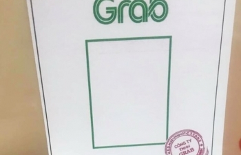 TP.HCM cảnh báo việc làm giả thẻ có logo và con dấu của Grab để đi đường