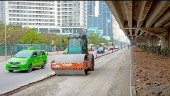 Xén dải phân cách, mở rộng đường vành đai 3 từ Giải Phóng đến Cầu Dậu