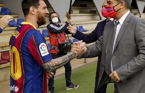 CĐV Barca tri ân Messi theo cách chưa từng có