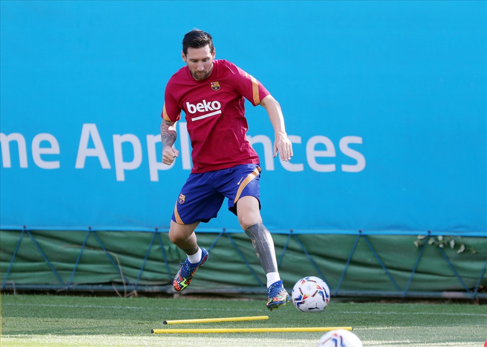 Lionel Messi cũng không phải là ngoại lệ: Ảnh: FCB