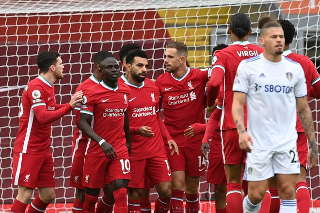 Liverpool 4-3 Leeds: Hattrick của Salah giải cứu đương kim vô địch ảnh 4