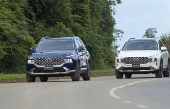 Hyundai An Khánh triển khai ưu đãi cho khách hàng mua xe SantaFe