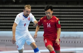 Sao trẻ tuyển Việt Nam tỏa sáng ở World Cup futsal khiến FIFA kinh ngạc