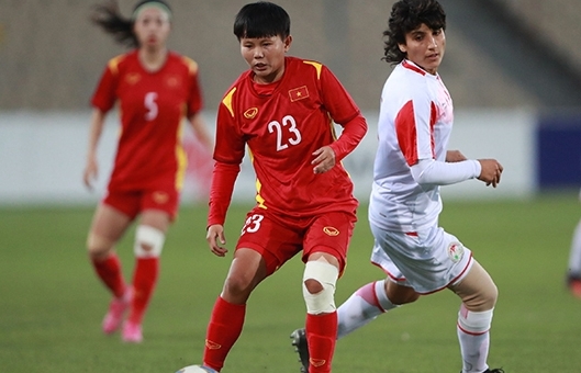 Đè bẹp Tajikistan, tuyển nữ Việt Nam giành vé dự Asian Cup 2022