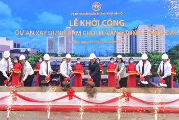 Khởi công xây dựng công trình hầm chui Lê Văn Lương – vành đai 3