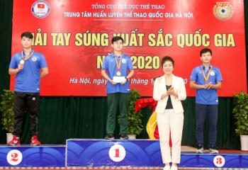 Vắng Hoàng Xuân Vinh, đoàn Quân đội vẫn nhất toàn đoàn giải tay súng xuất sắc