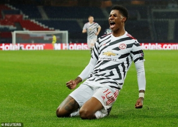 Rashford lập công, Quỷ Đỏ đè bẹp PSG ngay tại Paris