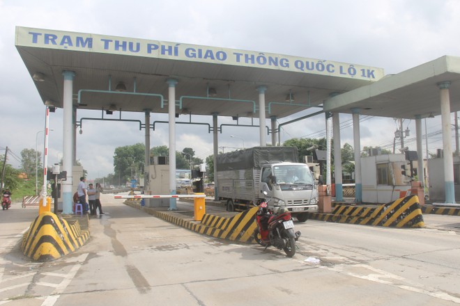 Dừng thu phí tất cả các trạm BOT trên quốc lộ 1K Đồng Nai- TP.HCM từ 31-10 ảnh 1