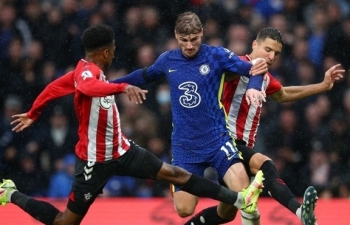 Kết quả Ngoại Hạng Anh: Đánh bại Southampton, Chelsea chiếm ngôi đầu