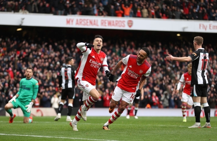 Kết quả Ngoại Hạng Anh: Ghi 2 bàn trong 10 phút, Arsenal đánh bại Newcastle - 1