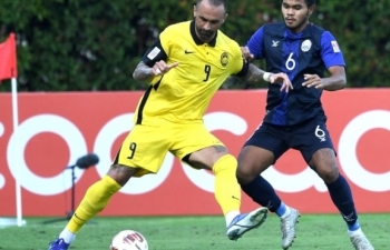 Kết quả AFF Cup 2020: Malaysia thắng đậm Campuchia