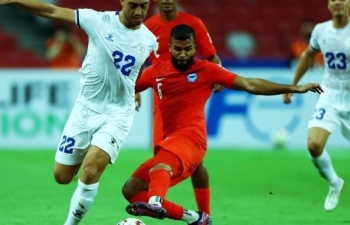 AFF Cup 2020: Ghi 2 bàn trong 3 phút, Singapore thắng nghẹt thở Philippines