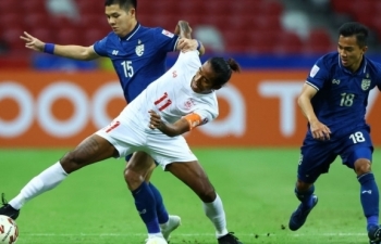 AFF Cup 2020: Thái Lan đè bẹp Myanmar, chiếm ngôi đầu bảng A