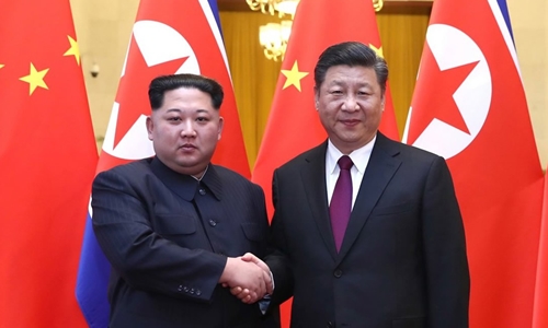 ong kim jong un gap chu tich trung quoc tap can binh