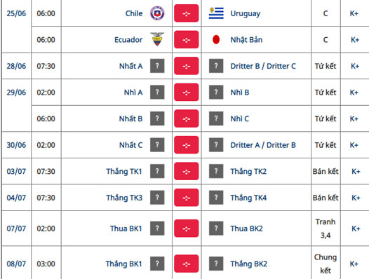 lich thi dau va tuong thuat truc tiep copa america 2019