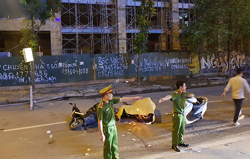 khoi to vu roi thanh sat tu cong trinh o ha noi lam mot nguoi chet