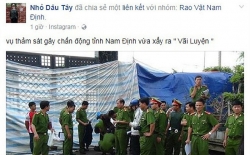 cong an tam giu nguoi dang tin nham vo dap chinh ho nui coc