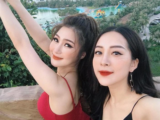 huong tram va em ho giong nhau nhu 2 giot nuoc ai xinh dep va nong bong hon