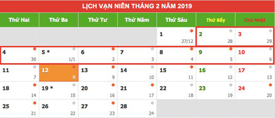 tet nguyen dan ky hoi 2019 can bo cong chuc duoc nghi 9 ngay lien