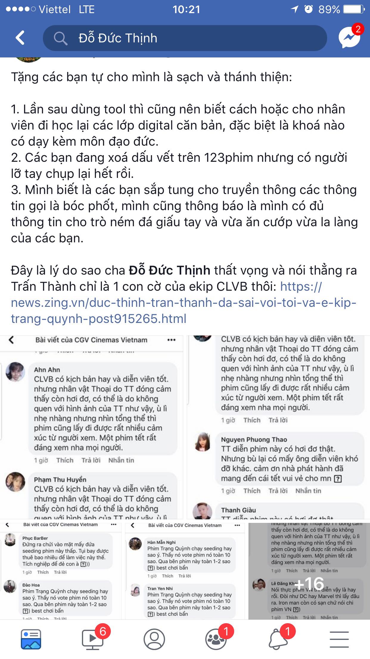 trang quynh thu 70 ty duc thinh bat ngo cam on tran thanh