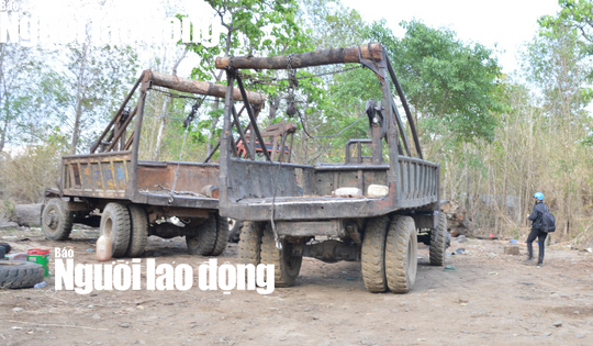 go lau cua trum phuong quotrauquot di qua hang loat tram kiem lam cong an bien phong