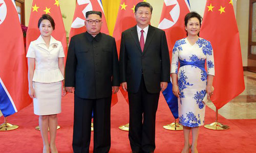 thong diep tu chuyen tham trung quoc cua kim jong un