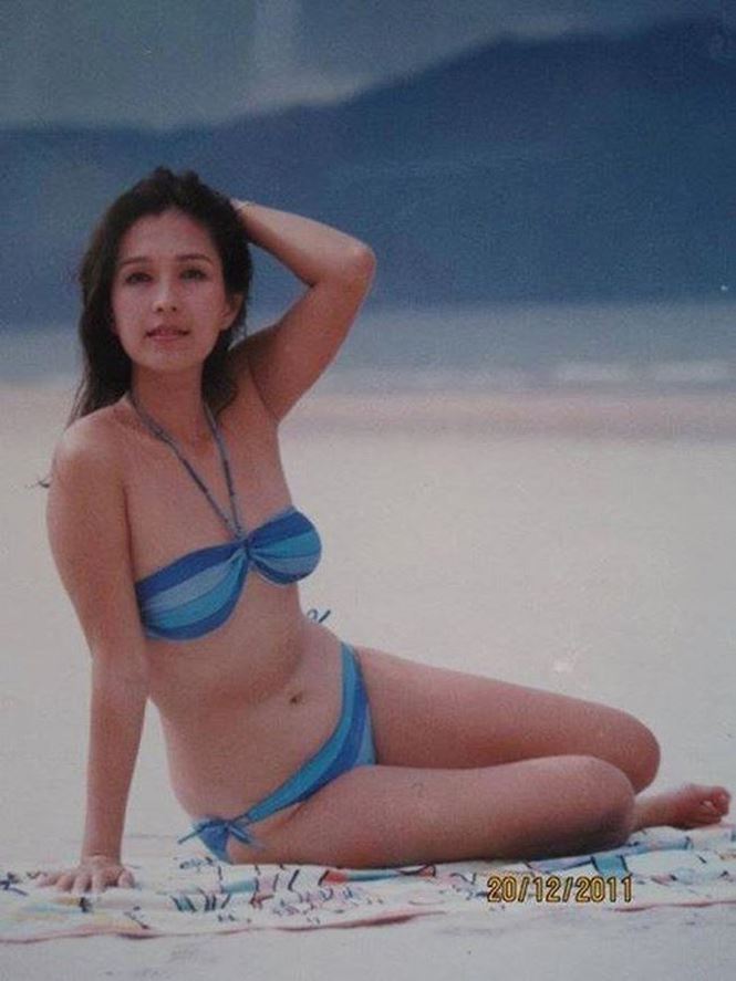 ngam anh bikini nong ruc lung lay 1 thoi cua nu hoang anh lich diem my