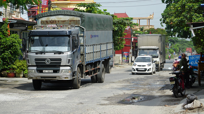 o voi o ga chi chit tren quoc lo 17b o hai phong