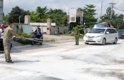 nhieu xa o thanh hoa bi co lap do mua lu mot nguoi mat tich