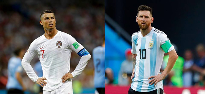 dan mang thi nhau che anh messi va ronaldo dat tay nhau roi world cup