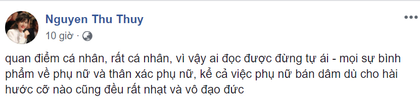 gioi showbiz tranh luan soi noi ve vu a hau mc ban dam ngan do