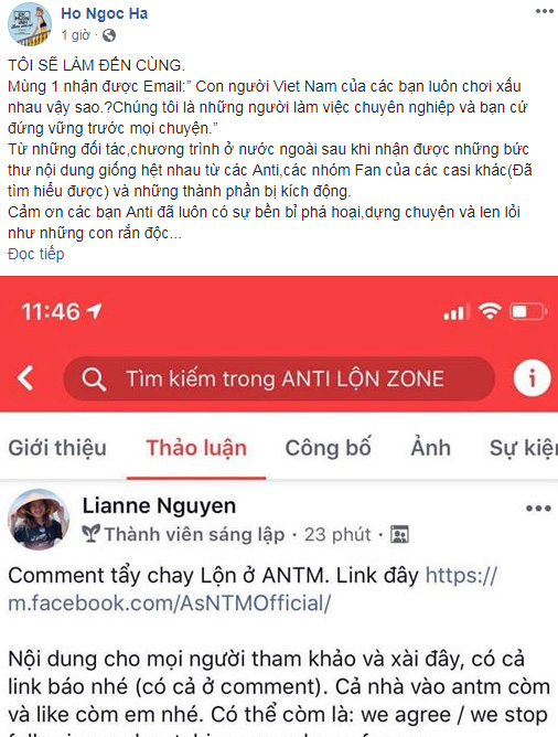 ho ngoc ha tuyen chien voi anti fan cho biet se lam den cung