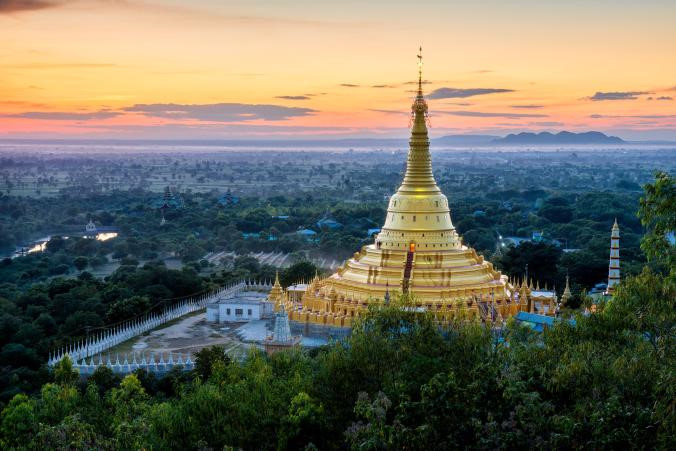 nhung ngoi chua linh thieng cua myanmar