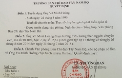 dien bien moi nhat vu sai pham tai ban chi dao tay nam bo