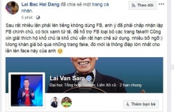 nha bao lai van sam chia se gi tren trang facebook rieng moi lap