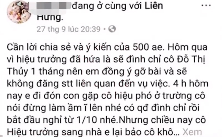 phu huynh to co giao danh chay mau vung kin be trai 3 tuoi ket qua xac minh the nao