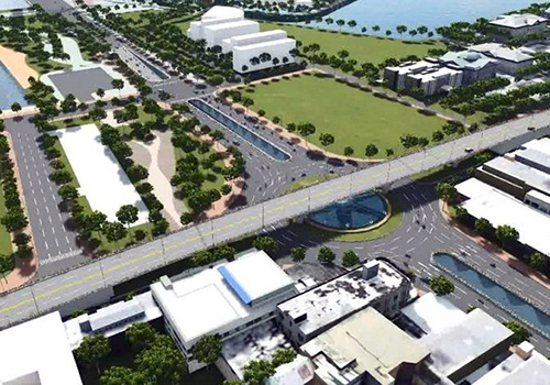 Đà Nẵng chi 550 tỷ đồng làm nút giao thông ba tầng da nang chi 550 ty dong lam nut giao thong ba tang