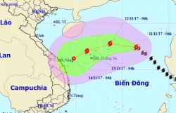 Bão số 13 có thể đổi hướng nguy hiểm, đi vào miền Trung