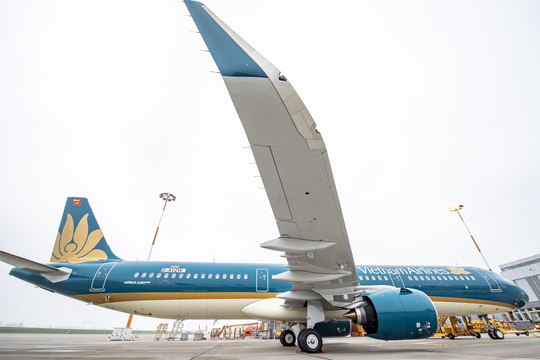 can canh lap rap may bay a321neo dau tien cua vietnam airlines