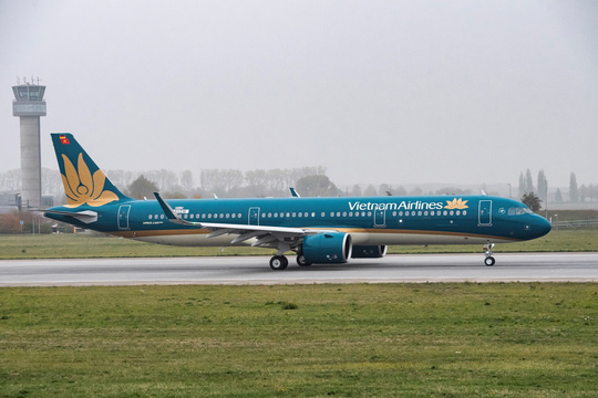 can canh lap rap may bay a321neo dau tien cua vietnam airlines