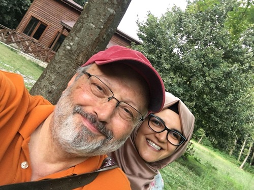 xuat hien nguoi vo bi mat cua nha bao bi giet khashoggi