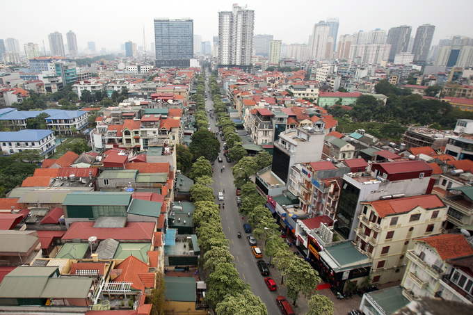 hoa sua no rop troi tren nhieu tuyen pho ha noi