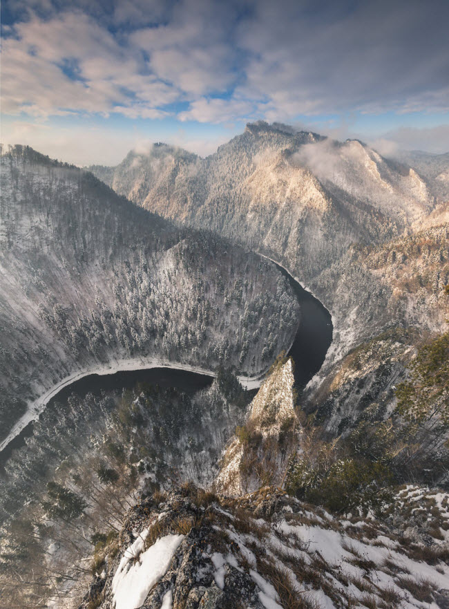 lac vao mua dong ky dieu tren nui o ba lan